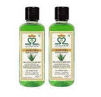 Khadi Herbal Aloevera Shampoo 420 Ml Pack Of 2-thumb3