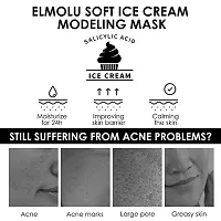 This salicylic acid ice cream mask uses salicylic acid + Centella asiatica formula, salicylic acid is a water-oil amphiphilic substance, it can penetrate deep into the pores, help clean up excessive a-thumb1