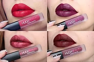 EWY MAKE UP Matte Minis Red Edition Liquid Lipstick Set of 4  (red, 80 g)-thumb1