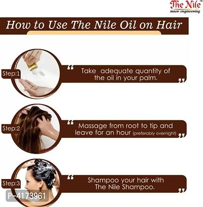The Nile 100% Pure Castor Oil, Cold Pressed, To Support Hair Growth Hair Oil 200 ML-thumb3