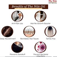 The Nile 100% Pure Castor Oil, Cold Pressed, To Support Hair Growth Hair Oil 200 ML-thumb1