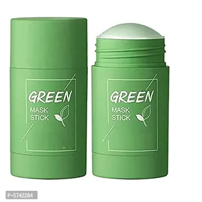 Cricia Original Green Tea Mask Stick for Skin Whitening and Pimple Free Face-thumb2