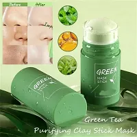 Cricia Original Green Tea Mask Stick for Skin Whitening and Pimple Free Face-thumb2