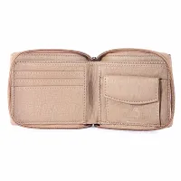 Artificial Genuine Leather Zipper Wallet for Men/Boy with Multiple Card Slots (CRM)-thumb2
