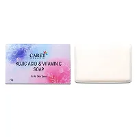 Caret Organic Skin Lightening Soap with Kojic Acid, Vitamin C and Licorice Extract | Dermatologically Tested, Paraben Free -  75 Grams - Pack of 7-thumb2