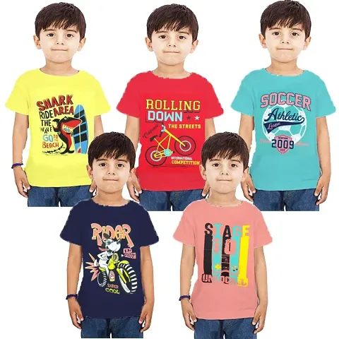 Kid's Boys T-Shirt and Hoodie Tees Combo Packs