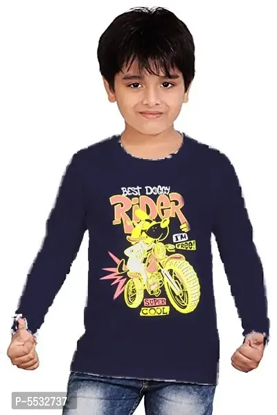 Kids Full sleeves T-shirts- Pack of 5-thumb3