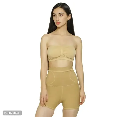 Buy SELETA Womens High Waist Fashion Tummy Tucker /Shapewear, color- Beige  (sw12) Online In India At Discounted Prices