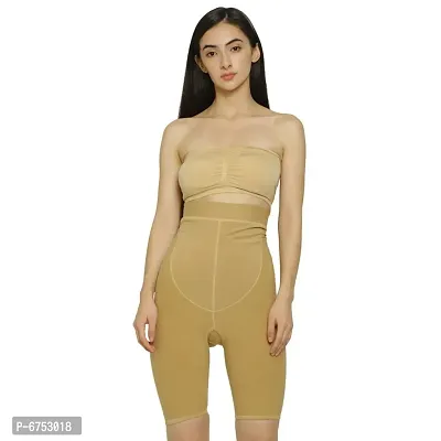 SELETA Womens High Waist Fashion Tummy Tucker /Shapewear, color- beige (sw14)