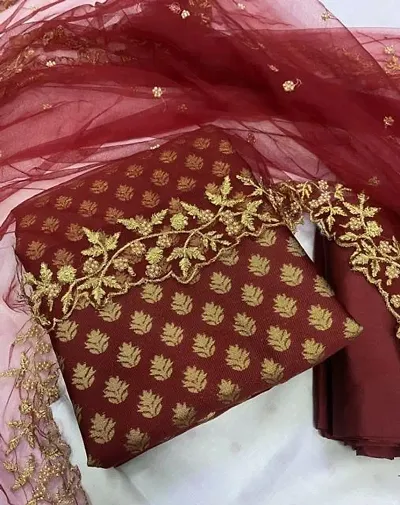 Trendy Banarasi Silk Suits 