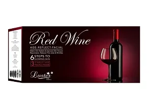 Luster Red Wine Age Reflect Facial Kit (Paraben  Sulfate Free) Pack of 4-120g each-thumb2