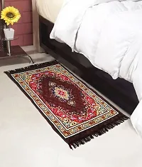 Area Rugs Prayer Mat/Aasan/Pooja Mat/Meditation Mat/Multipurpose Carpet-4 x 2 Feet-thumb1