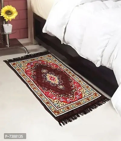 Area Rugs Prayer Mat/Aasan/Pooja Mat/Meditation Mat/Multipurpose Carpet-4 x 2 Feet-thumb2