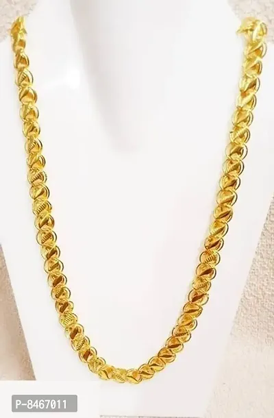 Golden Alloy Chain For Men And Women-thumb2