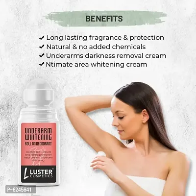 Luster Cosmetics Whitening Underarm Roll On Deodorant- 50 ml-thumb4
