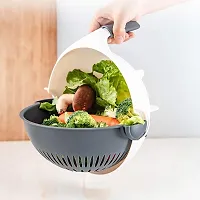 9 in 1 Vegetable Cutter with Drain Wet Basket Kitchen Shredder Grater Slicer Magic Multifunctional Rotate Vegetable Cutter Chopper-thumb4