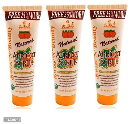 ads natural apricot scrub pack of 3-thumb3