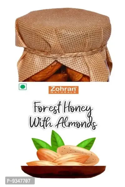 Zohran Natural Forest Honey with Almonds 250gm