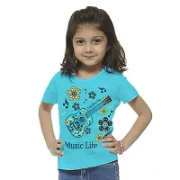Girl Cotton Printed Top Pack of 5-thumb3
