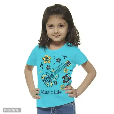 Girl Cotton Printed Top Pack of 5-thumb4