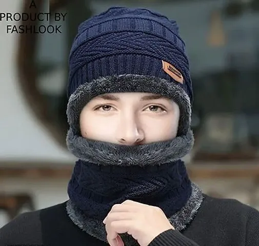 Beautiful Woolen Beanie Winter Cap