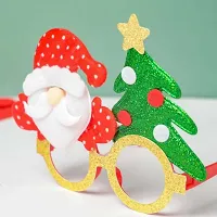 Christmas Eyeglasses Goggles Merry Christmas Xmas Party Accessories Props Party Favors Adult And Kids Set of 2-thumb1