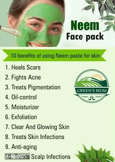 Natural Fresh NEEM LEAF POWDER Good for Immunity, Diabetes, Ulcer and Wound Healing, Dental and Oral Health, Purifies Blood, Dandruff, Hair Growth 500g-thumb4