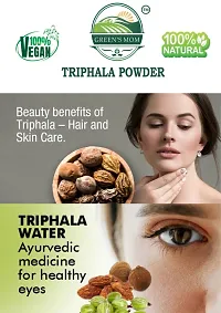 Natural Fresh TRIPHALA POWDER  For Relieves Stress, Immunity Booster, Digestion, Diabetes, Hair Growth, Skin And Face care 500g-thumb4