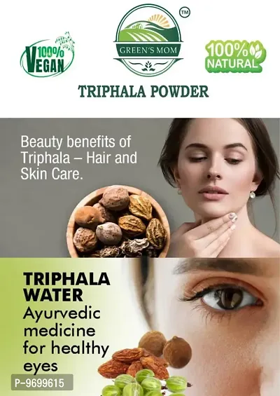 Natural Fresh TRIPHALA POWDER  For Relieves Stress, Immunity Booster, Digestion, Diabetes, Hair Growth, Skin And Face care 500g-thumb5