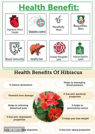 Natural Fresh HIBISCUS POWDER Food grade for Improves Immunity, Digestion, Hemoglobin level Reduces Diabetes, Cholesterol Hair Growth, Skin And Face care 500g-thumb3