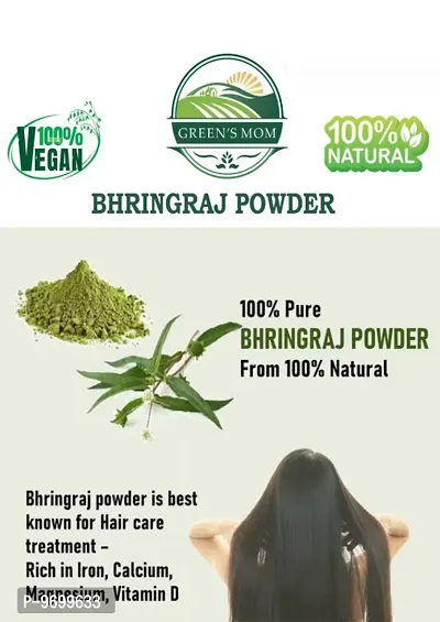 Natural Fresh BHRINGRAJ POWDER for Hair Growth, Skin And Face care Herbal Health Supplement for Immunity Booster, Digestion, Diabetes, Gastric ulcers And Respiratory problems 500g-thumb5