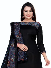 Beautiful Cotton Printed Dress Material with Dupatta For Women-thumb1