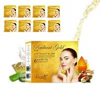 Luster 24k Radiant Gold Facial Kit | 6 Step Facial Kit | Instant Glow and Fairness | Clear Complexion | All Skin Types | Paraben Free &ndash; 320ml-thumb3