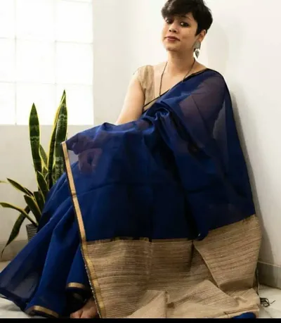 Wonderful silk Saree With Blouse piece