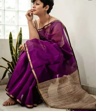 Wonderful silk Saree With Blouse piece