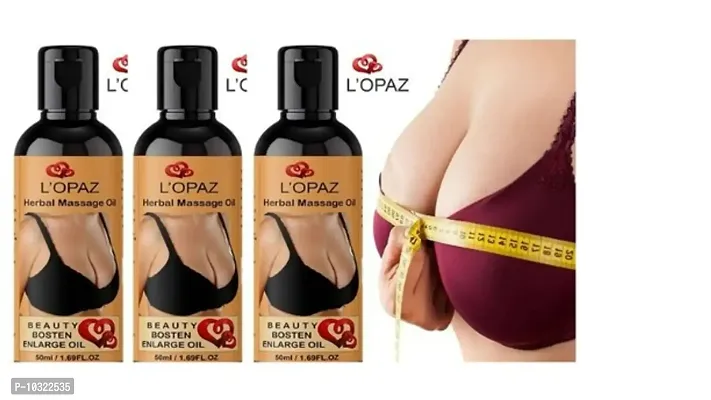 Breast Massage Growth Essential Oil Improves Breast Size and Increase Breast Firmness No Side Effect Pack of 3-thumb0