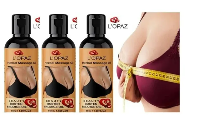 Breast Massage Growth Essential Oil Improves Breast Size and Increase Breast Firmness No Side Effect Pack of 3