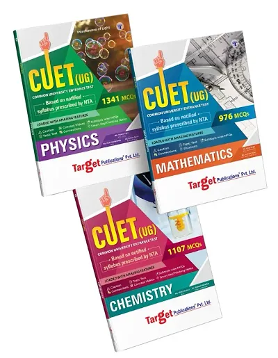 CUET Entrance Exam Books 2022 Science | CUET Guide-Physics, Chemistry And Maths | CUET UG Entrance Exam Book For BSC | Common University Entrance Test For Under-Graduate/Integrated Courses