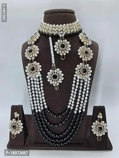 Traditional Alloy Jewellery Set For Women-thumb0