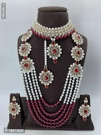 Traditional Alloy Jewellery Set For Women-thumb0