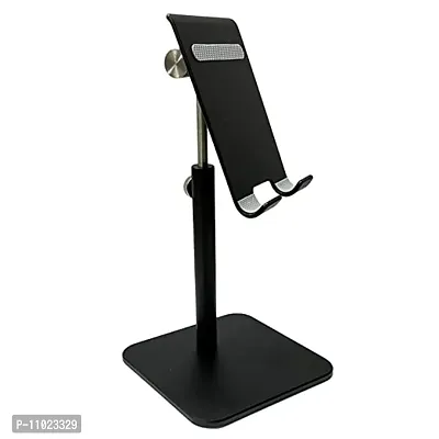 Mobile Stand Holder For Table, Ipad Tabletop Stand For Online Classes, Angle Height Adjustable Cellphone Holder, Compatible For All Mobile Phones, Iphone, Ipad, Tablet-thumb0