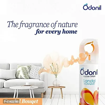 Odonil Aerosol Spray  Sandal Bouquet 220 ml With Citrus Fresh 220 ml, Air Freshener for Home And Office-thumb2