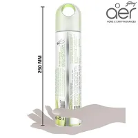 Godrej aer Spray | Room Freshener for Home And Office - Fresh Lush Green | Pack of 2 (220 ml each)| Long-Lasting Fragrance-thumb1