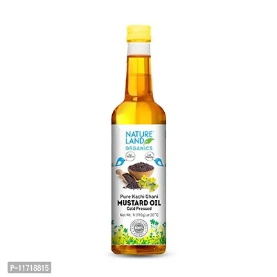 Pure Organic Mustard Oil 1 Ltr-thumb0