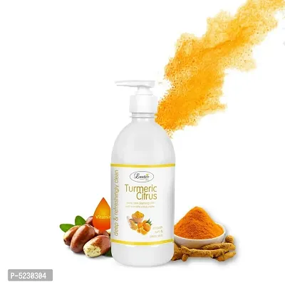 Luster Turmeric Citrus Cleansing Milk (Paraben  Sulphate Free)-500 Ml