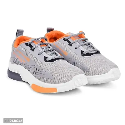 Tway Comfortable kids Grey Sports shoes For Running Walking Hikking and Dancing Boys shoes