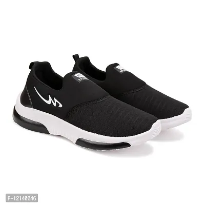 Tway Comfortable kids Black Sports shoes For Running Walking Hikking and Dancing Boys shoes-thumb0