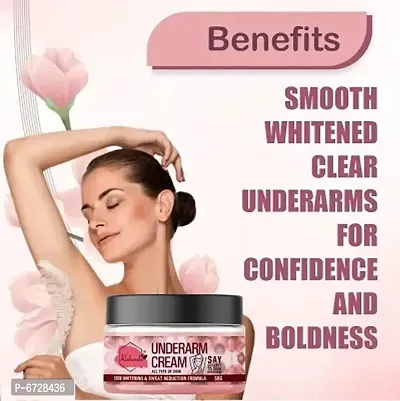 Rabenda Underarm And Neck Back Whitening Cream For Lightening Brightening All Skin Types 50 G Pack Of 1 Skin Care Skin Treatment Products