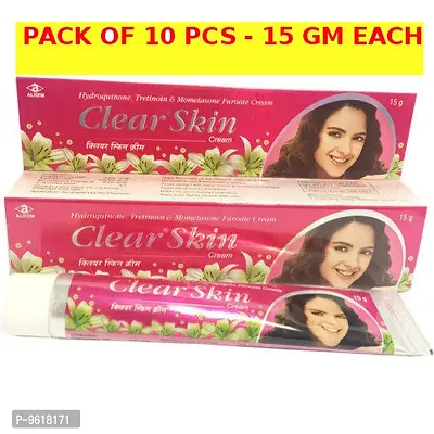 Clear skin cream set of 10 pcs 15 gm each