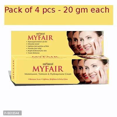 My fair fairness cream ( pack of 4 pcs ) 20 gm each